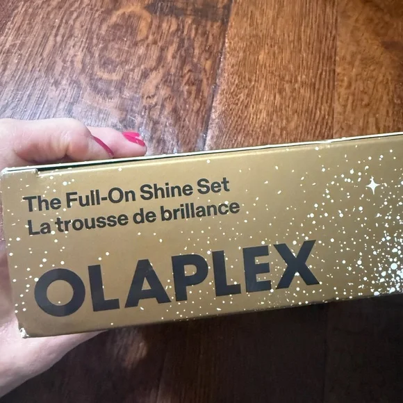OLAPLEX Full-On Shine Set with Gold and White Packaging (New) - Picture 4 of 16